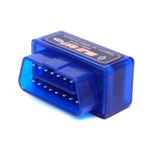 Elm 327 Bluetooth OBD 2 herramienta de diagnóstico Auto calidad azul buena barata